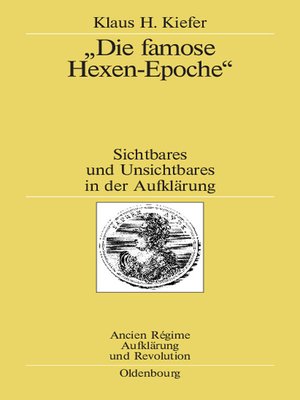 cover image of "Die famose Hexen-Epoche"